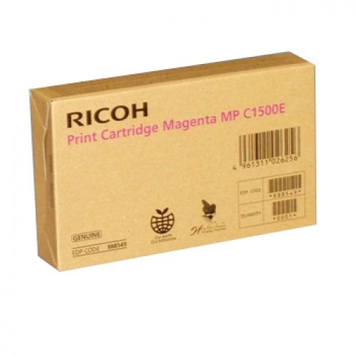 RICOH MPC 1500SP Tinta gel Magenta , Ricoh , RIC888549 , 4961311026256